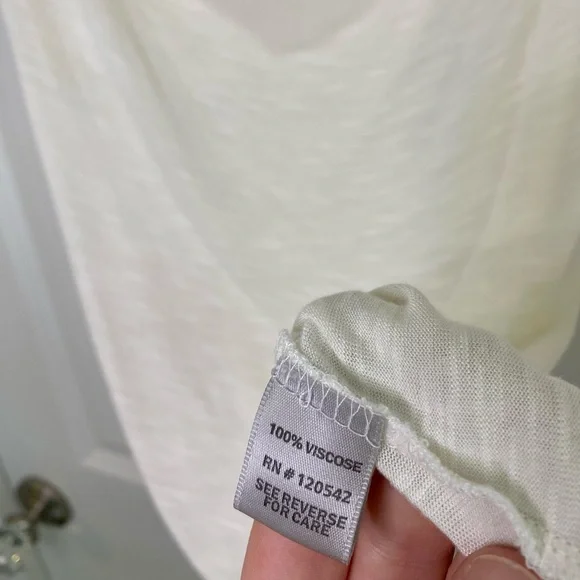 Remain Cowl Neck Top White Size M - Picture 4 of 5